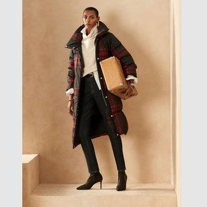 Banana Republic Petite High Skinny Super-Stretch Jean Black Sz 4 (32-35)P